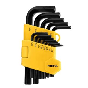 PRETUL SET LLAVE ALLEN 13 PZS PULG.