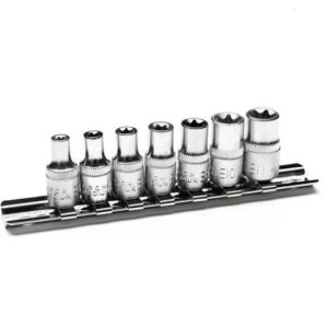 JUEGO TUBOS TORX HEM.1/4" 7PZS RUHL
