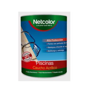 PINTURA PISCINA CAUCHO ACRÍLICO NETCOLOR
