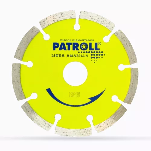 DISCO PATROLL SEGMENTADO LINEA AMARILLA
