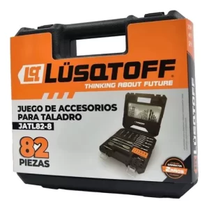 JUEGO ACC. TALADRO 82 PZS. LUSQTOFF