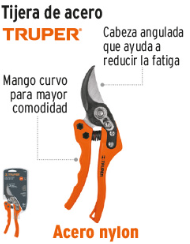 TRUPER TIJERA PODA ACERO 8" T-68